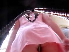 Hot amateur upskirt ass