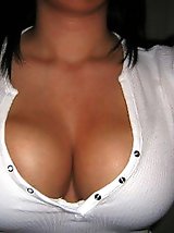 18 pictures - Knavish girls lick the lips and hardly press melons