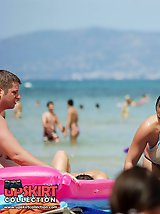 12 pictures - Beach pics of exciting bikini girls