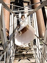 22 pictures - Naughty Brides upskirt photos
