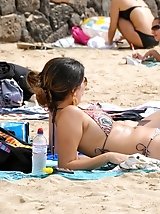 12 pictures - A busty cutie getting it at the Biarritz