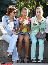 12 pictures - Lewd cameraman shot these sexy and funny upskirts