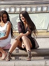 12 pictures - Peek up skirts of these dolls and enjoy hot view