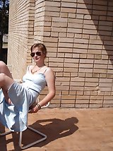 24 pictures - Sexy booties squeeze thong in hot upskirts shots