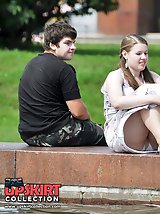 12 pictures - The hottest babes in upskirt collection