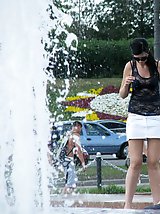 12 pictures - Great summer street upskirts