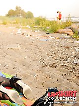 12 pictures - This hot upskirt girl knows no shame