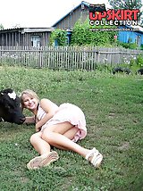 12 pictures - Look up skirts of sassy cuties
