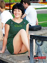 12 pictures - Awesome view up skirts of cute girls