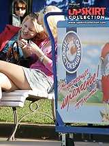 12 pictures - Sweet street upskirt compilation