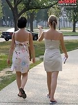 12 pictures - candid sitting upskirt - brunette milf voyeured